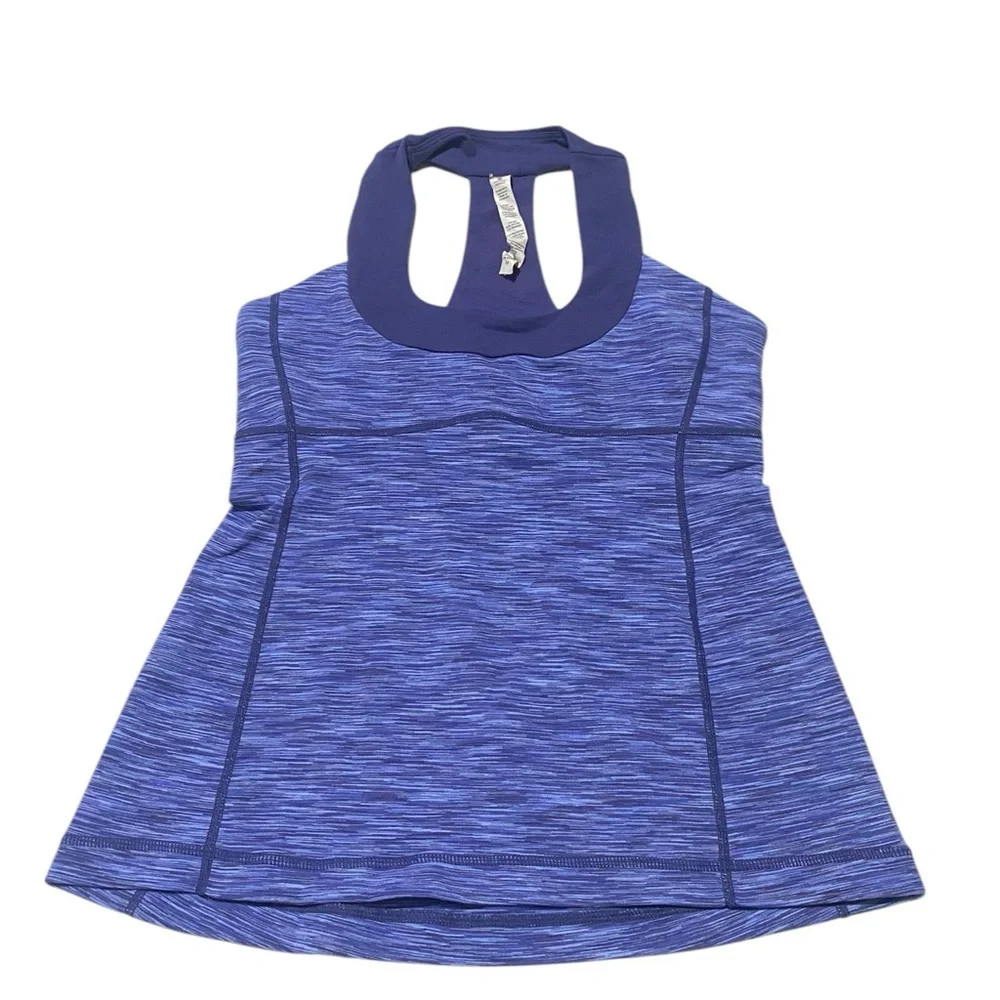 Lululemon Scoop Neck Tank Royalty Space Dye 8